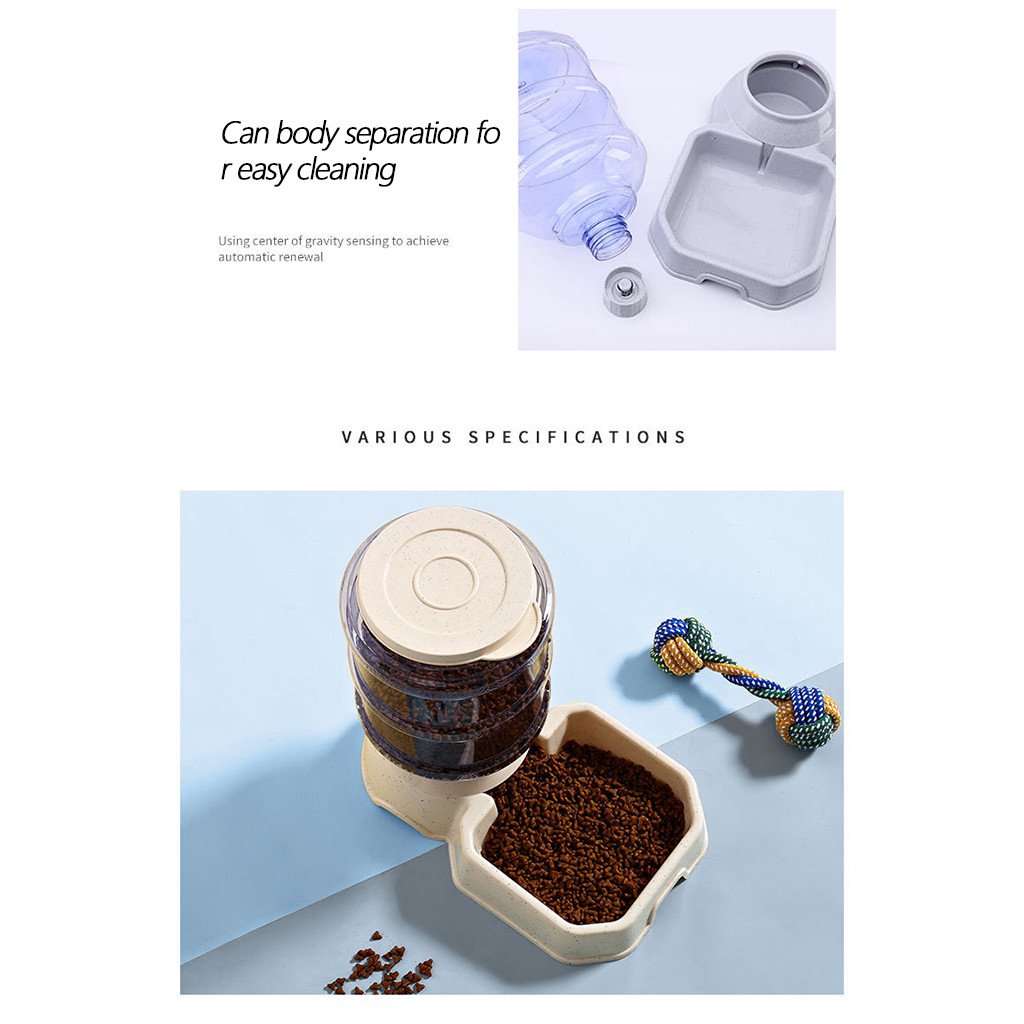 Automatic Water Dispenser and Feeder