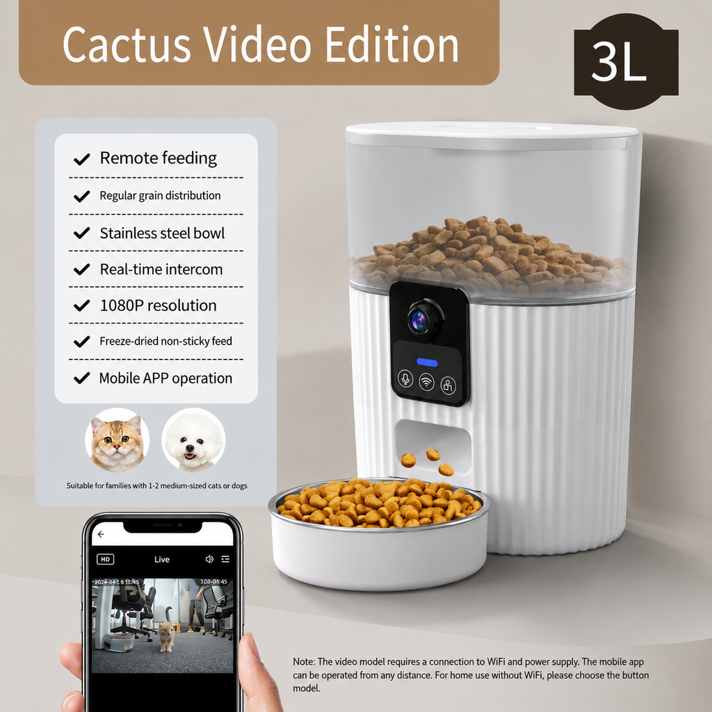 Automatic Intelligent Feeder for Cats and Dogs